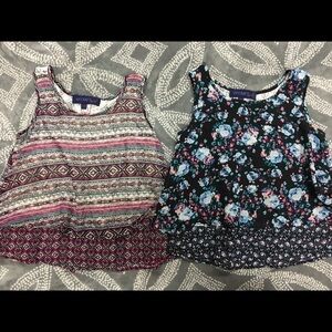 Weavers girl tank top bundle NWT